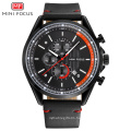 MINI FOCUS 0080 G Men Sports Watches Top Brand Luxury Quartz Army Military Wrist Leather Watch relogio masculino